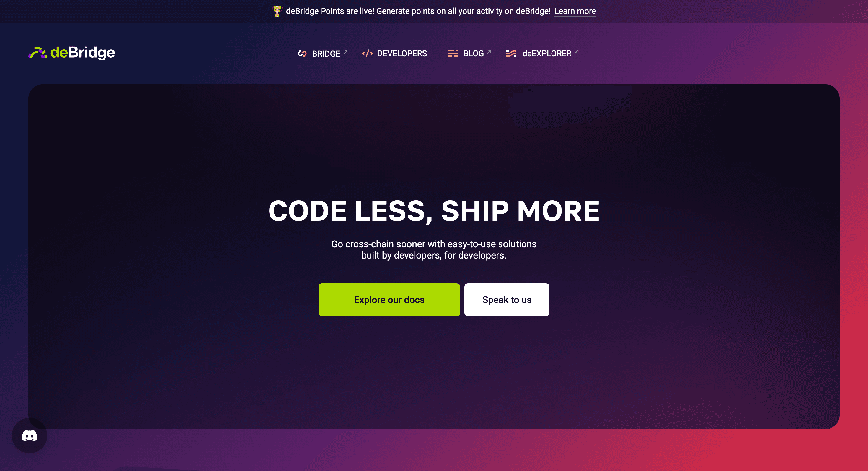 deBridge のエアドロ戦略